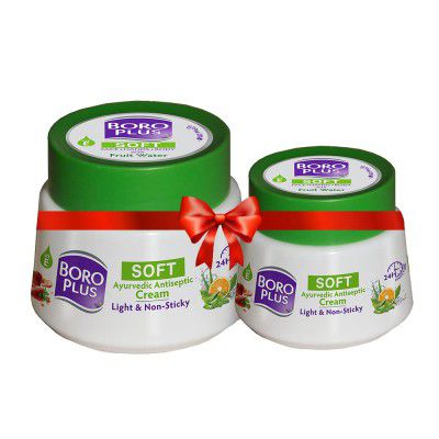 BoroPlus Soft Antiseptic Cream | Light & Non-sticky | 300 ml