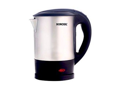 Borosil Eva 1 L Electric Kettle Stainless Steel