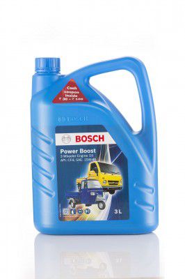 Bosch_Pack of litre_3_Power boost -CF4/SG 15W 40_Applicable for 3W