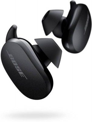 Bose QuietComfort Earbuds with Active Noise cancellation, IPX4-Rated Bluetooth Headset  (Black, True Wireless)