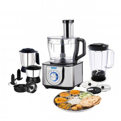 Boss B704 1000-Watt Food Processor with Blender Jar