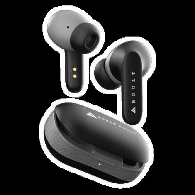 BOULT AUDIO AirBass Y1 TWS Earbuds (IPX5 Water Resistant, Upto 40 Hours Playback, Black)