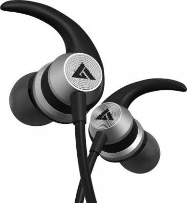 Boult Audio Bassbuds X1 Wired Headset (Black, In the Ear)