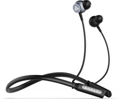 Boult Audio Curve with BoomX Rich Bass, Flexi-band, Magnetic Earbuds, IPX5 Water Resistant Bluetooth Headset