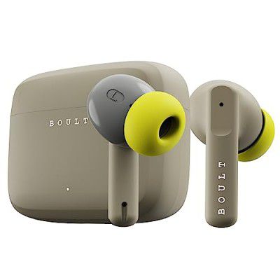 Boult Audio India's #1 Rated Audio Brand Z60 in Ear Earbuds with 60H Playtime, 4 Mics ENC, Low Latency Gaming, 13mm Bass Drivers, Type-C Fast Charging, IPX5 ear buds TWS Bluetooth 5.3 (Spring Gree