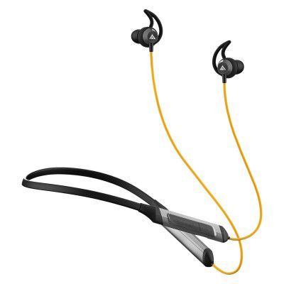 BOULT AUDIO ProBass X-Charge BA-RD-XCharge Neckband (IPX5 Water Resistant, Google & Siri Compatibility, Yellow)