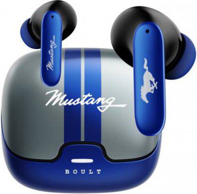 Boult Mustang Dash with 100 Hrs Battery, App Support, Dual Pairing, 4 Mic ENC, 5.4v Bluetooth Headset  (Dash, In the Ear)