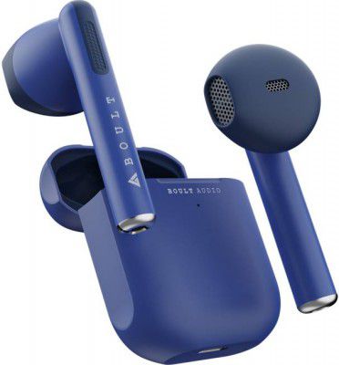 Boult XPods with Mega 13mm Drivers, 20H Battery Bluetooth Headset (Blue, True Wireless)