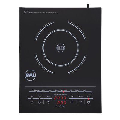 BPL 2000W Induction Cooktop (XL size), Dual Display