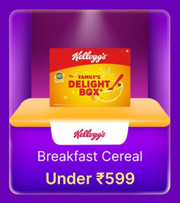 Breakfast Cereal Under Rs. 599 in Flipkart Billion Days Sale  