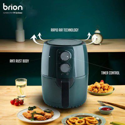 BRION BR-Master Green Air Fryer (3.5 L)