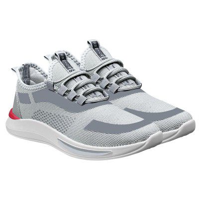 BRUTON Men Trendy Sports Shoes Running Shoes Training Gym Shoes - Grey