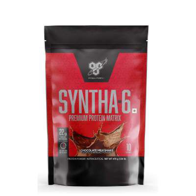 BSN Syntha 6 Protein Powder - 1 lbs 470 g (Chocolate)