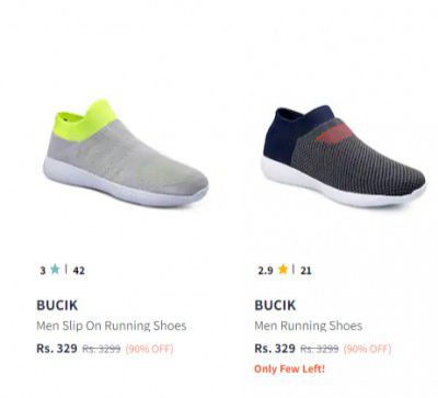 Bucik Sports Shoes up to 90% Off