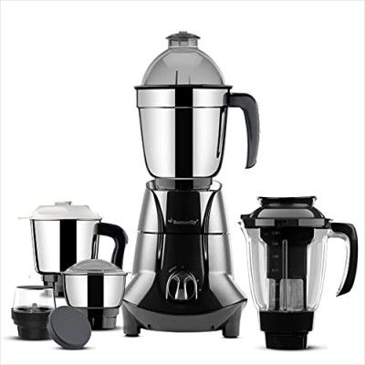 Butterfly Jet Elite Plus Mixer Grinder, 750W, 5 Jars