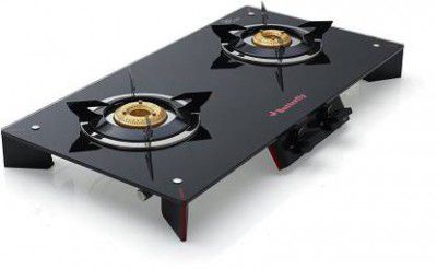 Butterfly Prism Glass Manual Gas Stove  