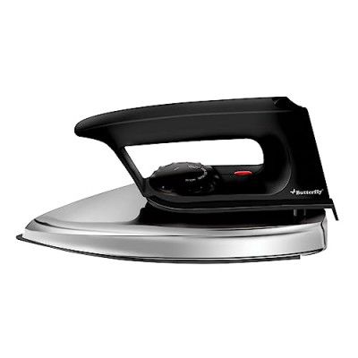 Butterfly Stainless Steel and Polypropylene Lynx Dry Iron 750 W, 750 Watts