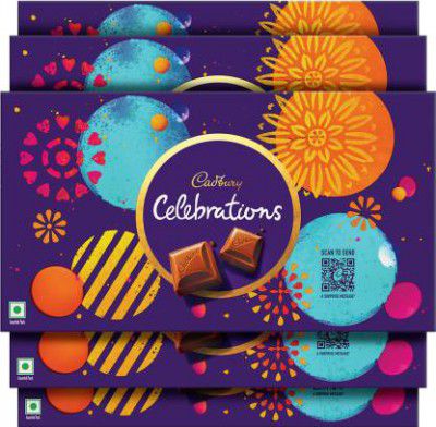 Cadbury Celebrations Assorted Chocolate Gift Pack Bars  (5 x 178.8 g)