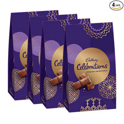 Cadbury Celebrations Premium Chocolate Gift Pack Pouch, 2 x 217.8 g