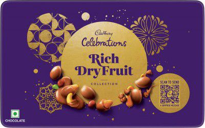 Cadbury Celebrations Rich Dry Fruit Collection Gift Pack Truffles  (177 g)