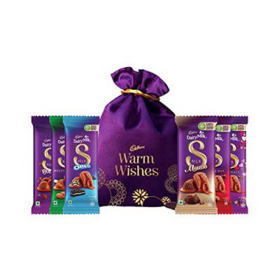 Cadbury Celebrations Special Silk Chocolates Potli Gift Pack, 343 g