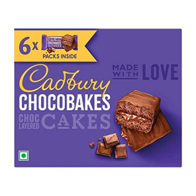 Cadbury Chocobakes ChocLayered Cakes, 114 g