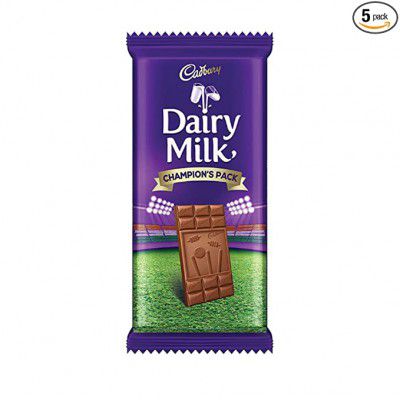 Cadbury Dairy Milk Chocolate Bar, 130g (Pack of 5)