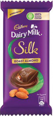 Cadbury Dairy Milk Silk Roast Almond Chocolate Bars (58 g)