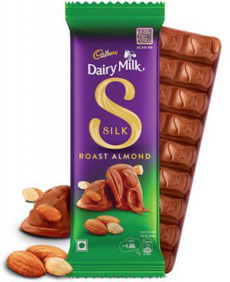 Cadbury Dairy Milk Silk Roast Almond Chocolate Bars (58 g)