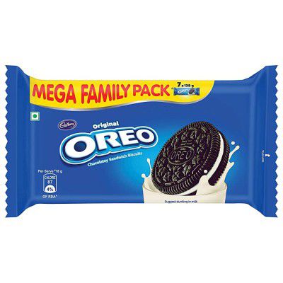 Cadbury Oreo Mega Family Pack Biscuit- Vanilla, 972g