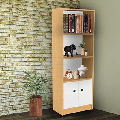 Callas Engineered Wood 4 Shelves Display Unit Cabinet and Book Shelf