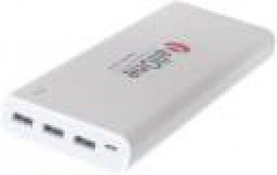 Callone 50000 mAh 24 W Power Bank  (White, Lithium-ion, Fast Charging, Power Delivery 3.0 for Mobile)