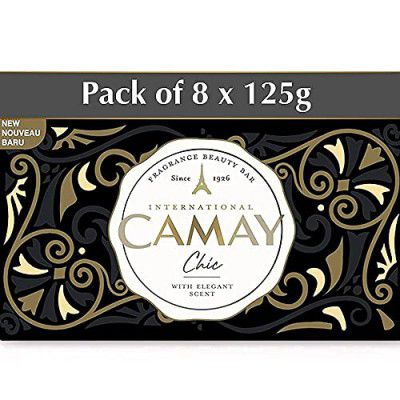 Camay Chic International Beauty Bath Bar | Beauty Bathing Soap|French Fragrance|For All Skin Types 125g|PO8