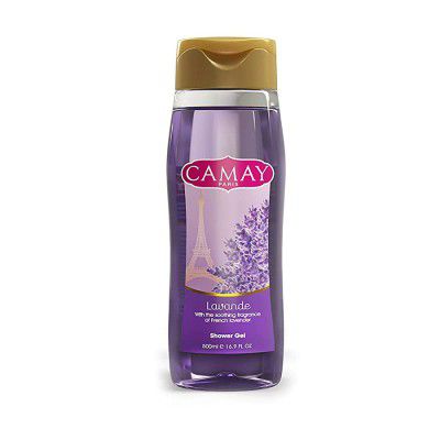 Camay Paris Lavande Shower Gel, Purple, 500 ml