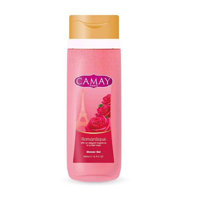 Camay Paris Romantique Shower Gel, Red, 500 ml