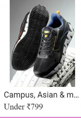 Campus & Asian Shoes @ Rs. 799  in Flipkart Big Billion Days   