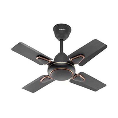 Candes Brio Turbo 600 mm / 24 Inch High Speed 4 Blade Anti-Dust Ceiling Fan