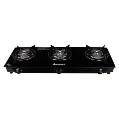 Candes Gas Stove 3 Burners Manual Ignition