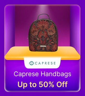 Caprese Handbags @upto 50% off Flipkart Billion Days Sale 