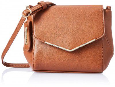 Caprese Yondella Women's Sling Bag (Saddle)