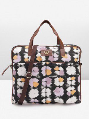 CapreseWomen Abstract Printed 16 Inch Laptop Bag