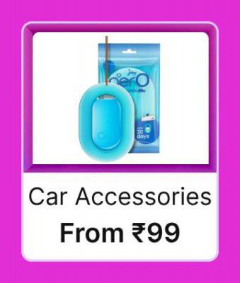 Car Accessories from Rs. 99 in Flipkart Big Billion Days 2023