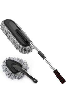 E-COSMOS Combo 2 PCS Super Soft Microfiber Car Cleaning Brush