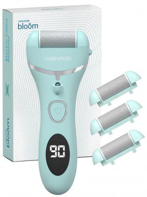 Caresmith Bloom Rechargeable Callus Remover for Feet | Foot scrubber for dead skin