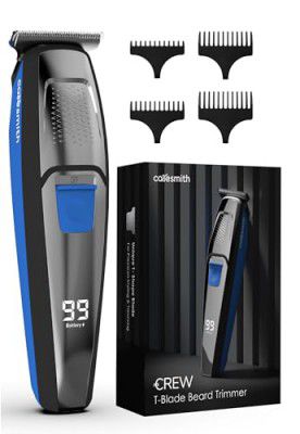 Caresmith Crew T-Blade Beard Trimmer for Men Rechargeable