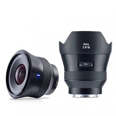 Zeiss Carl Zeiss Batis 2.8/18 Super Wide-Angle Camera Lens for Sony E-Mount Mirrorless Cameras,Black,18 mm