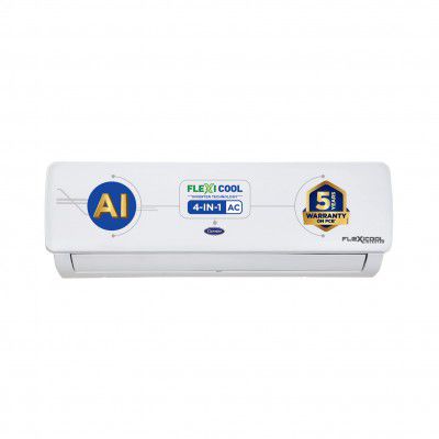 Carrier 1 Ton 3 Star AI Flexicool Inverter Split AC (CAI12ER3R33F0)