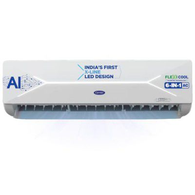 Carrier  CAI18CL3R34F0 1.5 Ton 3 Star X-LED Flexicool Inverter Split AC  (White)