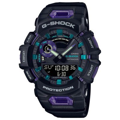 Casio Analog-Digital Black Dial Mens Watch-GBA-900-1A6DR