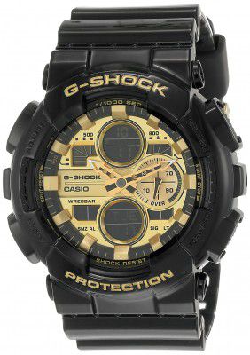 Casio G-Shock Analog-Digital Gold Dial Mens Watch-GA-140GB-1A1DR (G1021)